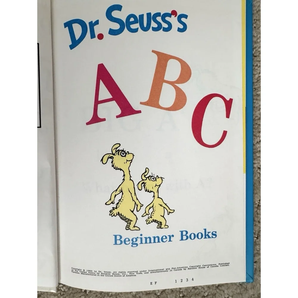 DR SEUSS-Banned Book I Saw It On Mulberry In Set (Copyrights 1963-1974) 6 in Set